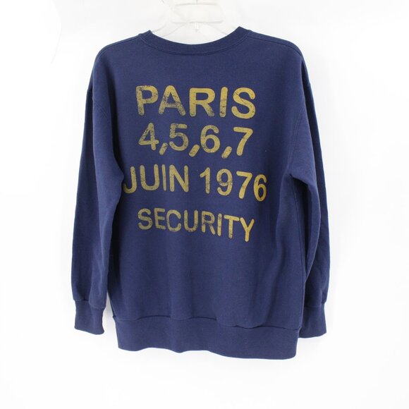 Vintage rolling stones aux abattoirs paris june 1976 sweatshirt womens large - Picture 9 of 12